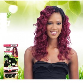 SAGA NAKED BRAZILIAN VIRGIN REMY 100% HUMAN HAIR Mystique Wave(11"13"15")